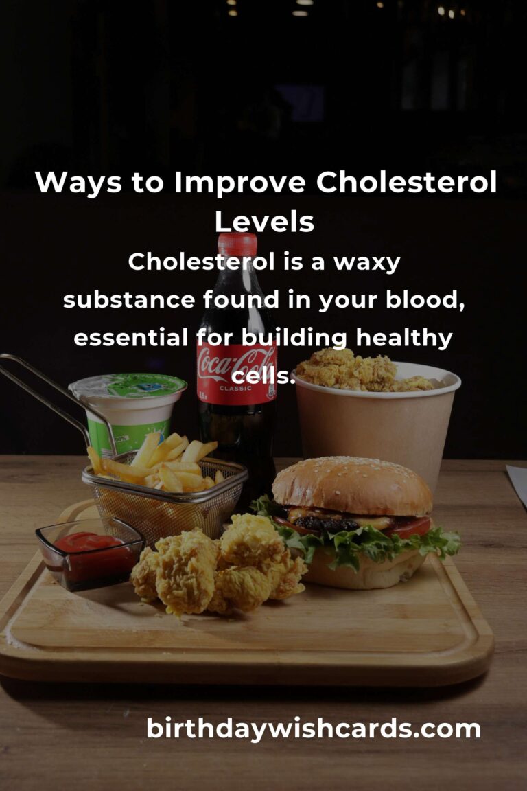 Effective Ways to Improve Cholesterol Levels for Students