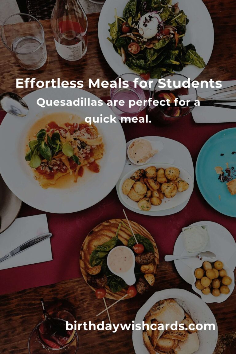 Effortless Dinner Ideas for Busy College Students