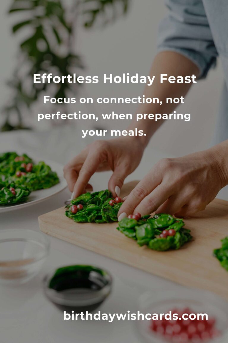 Effortless Holiday Cooking: A Busy Food Lover's Warm Guide to Stress-Free Festive Feasts