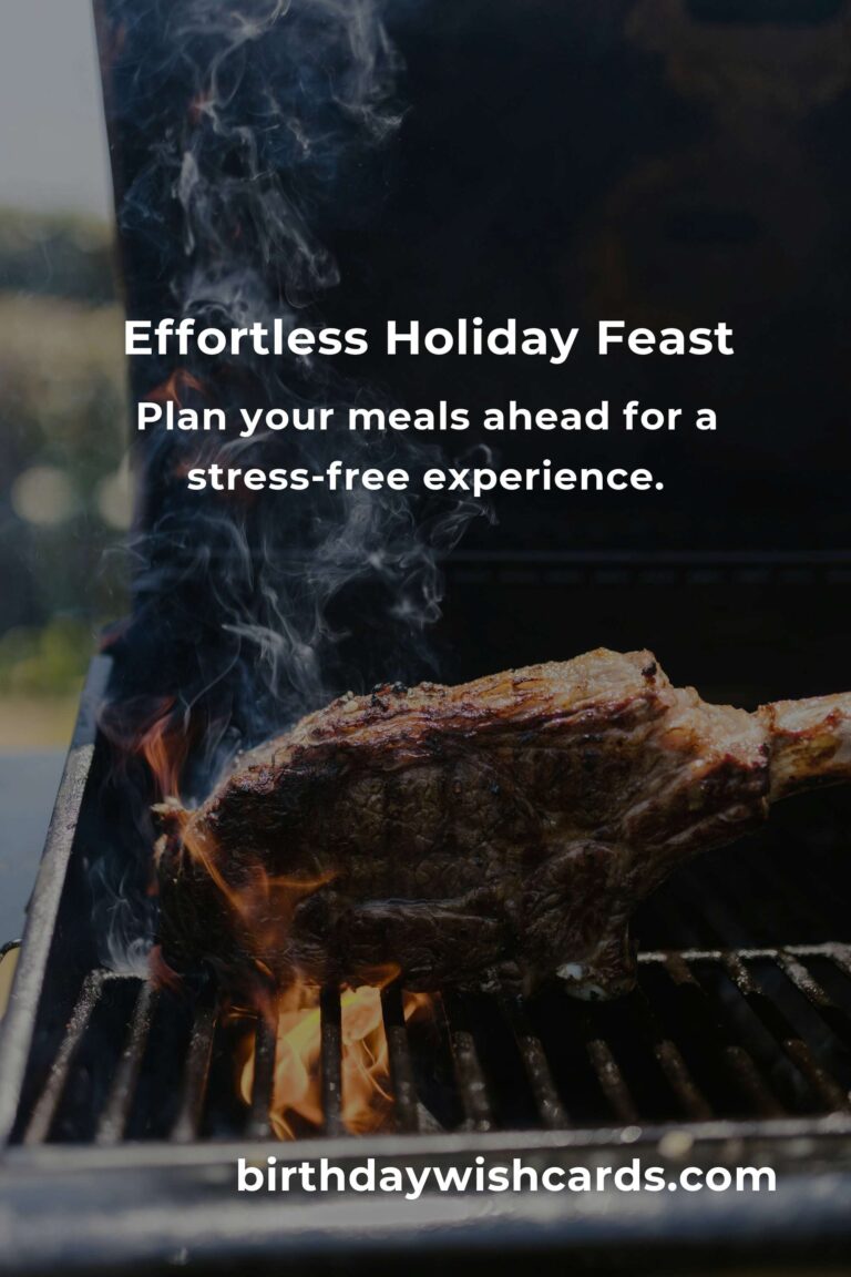 Effortless Holiday Cooking: A Busy Food Lover's Warm Guide to Stress-Free Festive Feasts