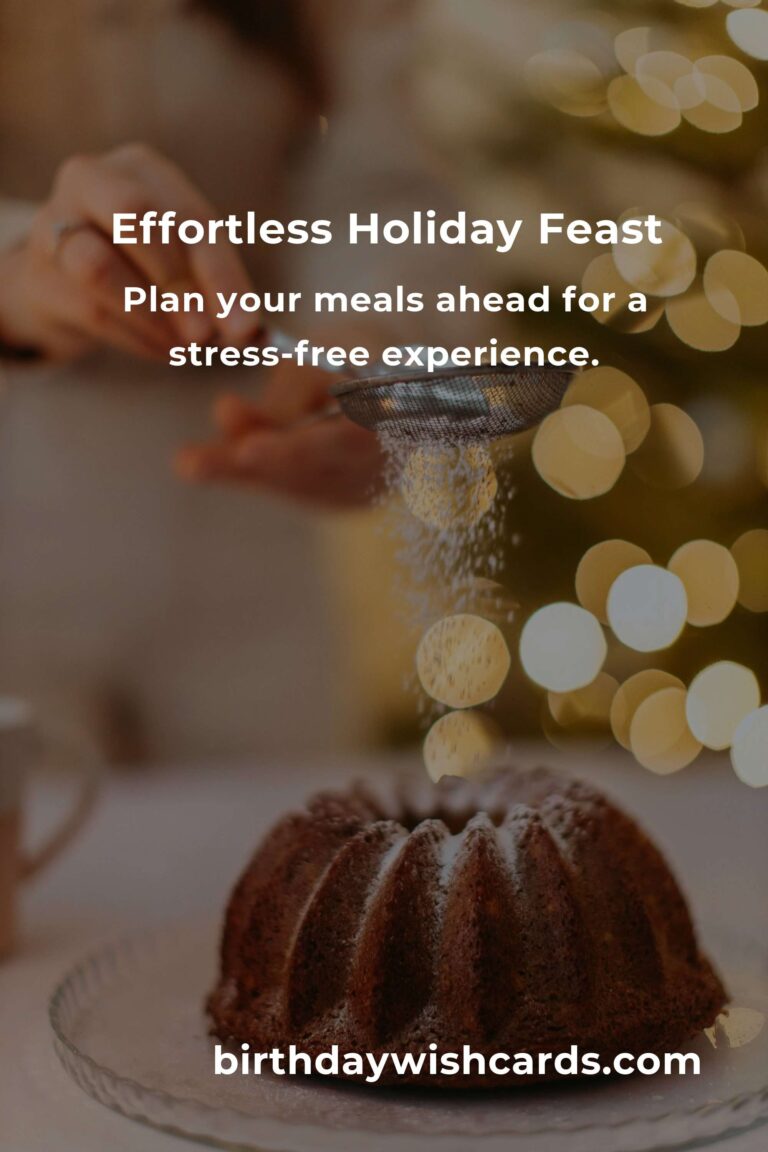 Effortless Holiday Cooking: A Busy Food Lover's Warm Guide to Stress-Free Festive Feasts