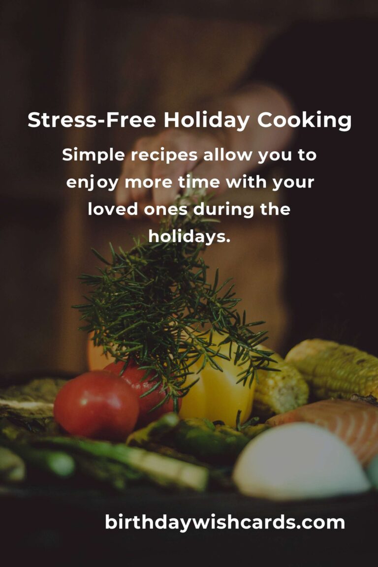 Effortless Holiday Cooking: A Stress-Free Guide for Busy Parents