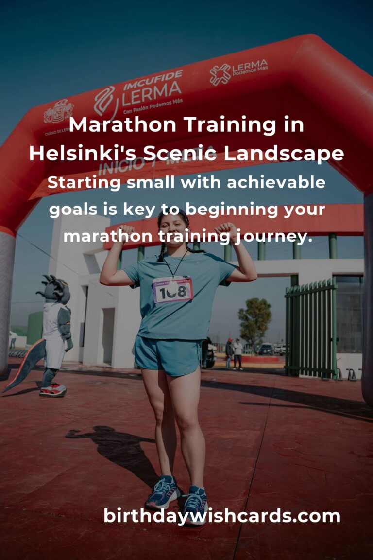 Embark on Your Marathon Journey: A Beginner's Guide to Training in Helsinki