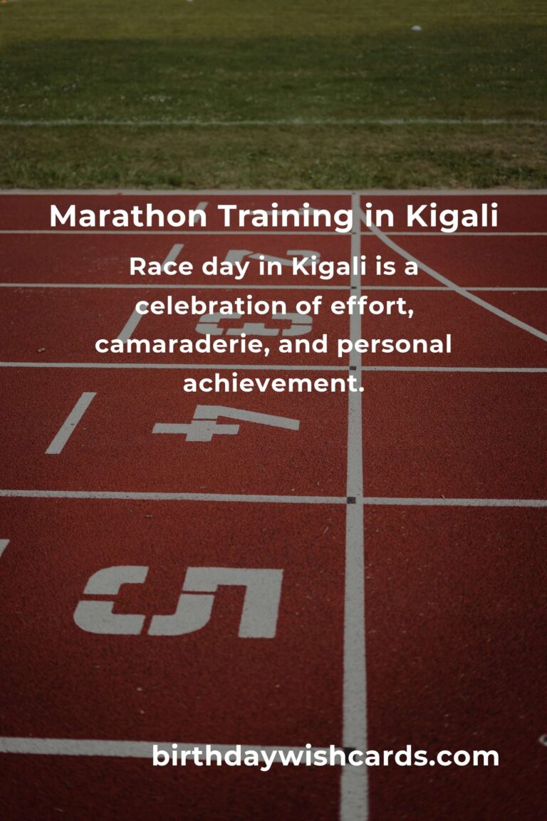 Embark on Your Marathon Journey: A Beginner's Guide to Training in Kigali