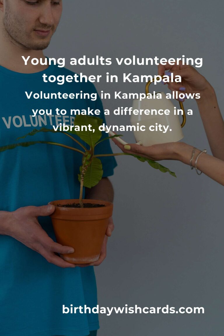 Embark on a Journey of Compassion: How to Start Volunteering in Kampala as a Young Adult