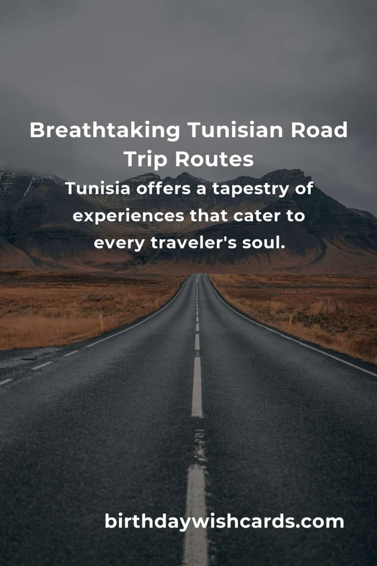 Embark on an Unforgettable Tunisian Road Trip: A Budget Traveler’s Guide