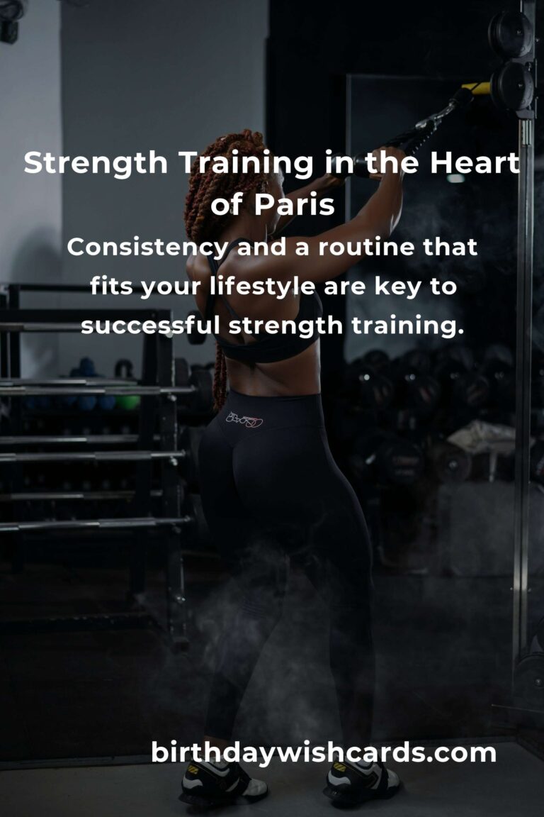 Embarking on Your Strength Training Journey in Paris: A Beginner’s Guide to Building Strength and Confidence