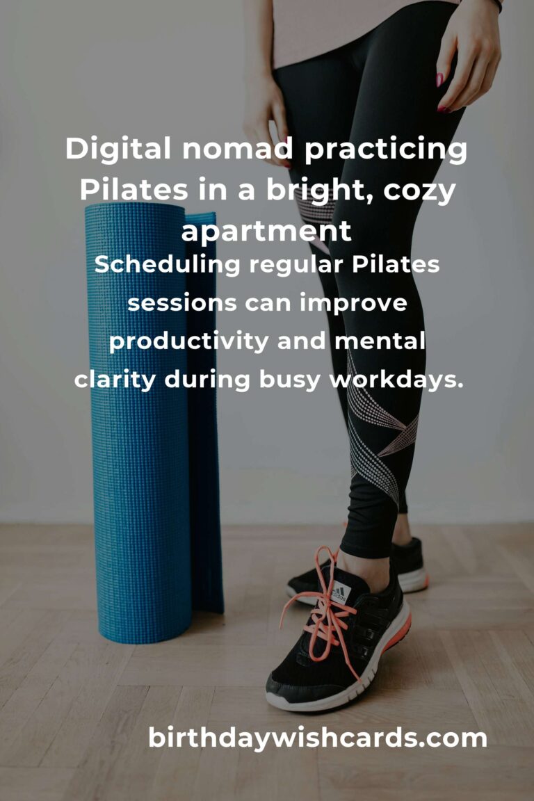 Embrace Balance on the Go: The Ultimate Home Pilates Routine for Digital Nomads