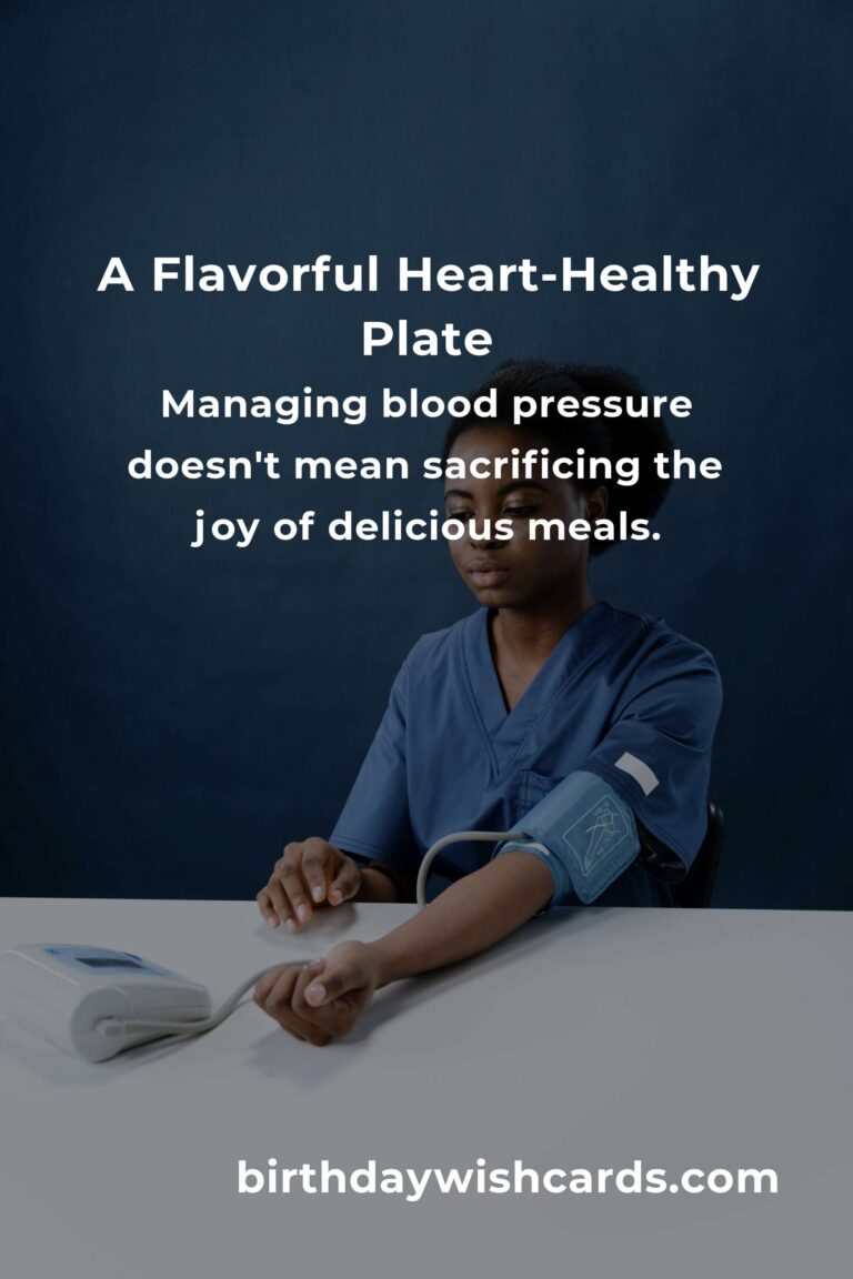 Embrace Flavor and Health: A Food Lover's Guide to Improving Blood Pressure