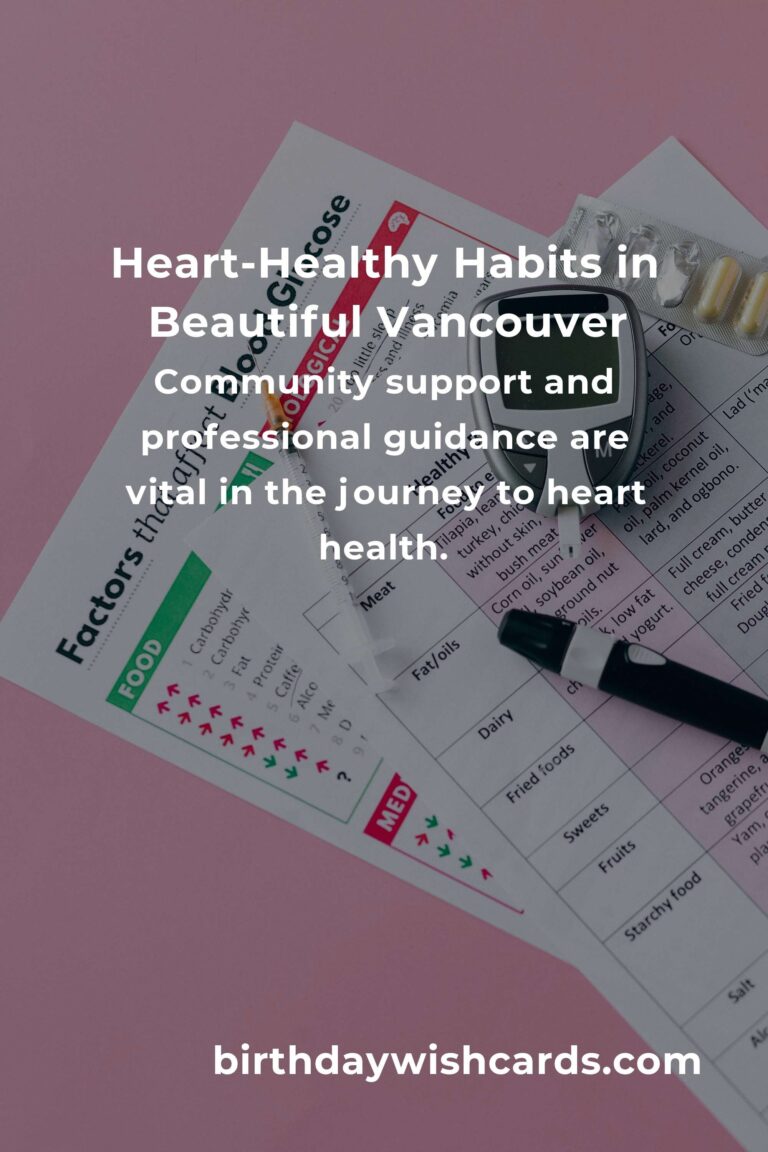 Embrace Heart Health: Daily Habits for Managing Cholesterol in Vancouver