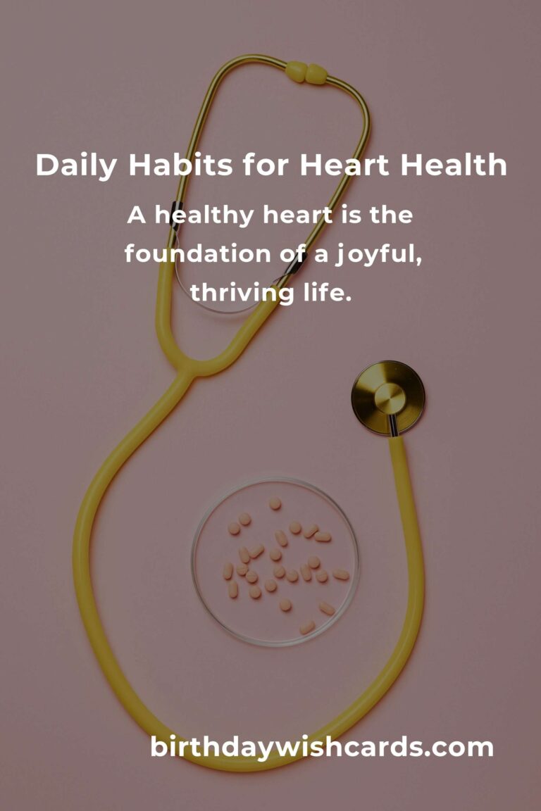 Embrace Heart Health: Daily Habits for a Thriving Life in Johannesburg