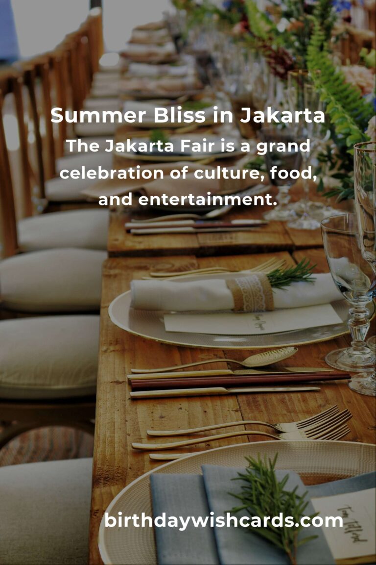 Embrace Joy: The Best Summer Events in Jakarta for Working Moms