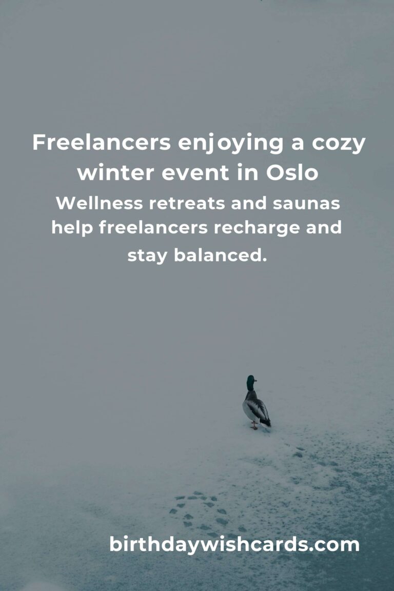 Embrace Oslo’s Magic: The Best Winter Events for Freelancers Seeking Inspiration & Connection