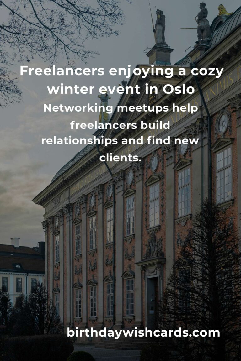 Embrace Oslo’s Magic: The Best Winter Events for Freelancers Seeking Inspiration & Connection
