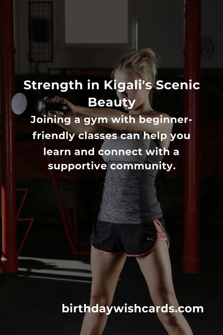 Embrace Strength: A Beginner's Guide to Weight Training in Kigali