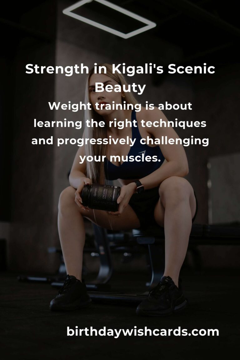 Embrace Strength: A Beginner's Guide to Weight Training in Kigali