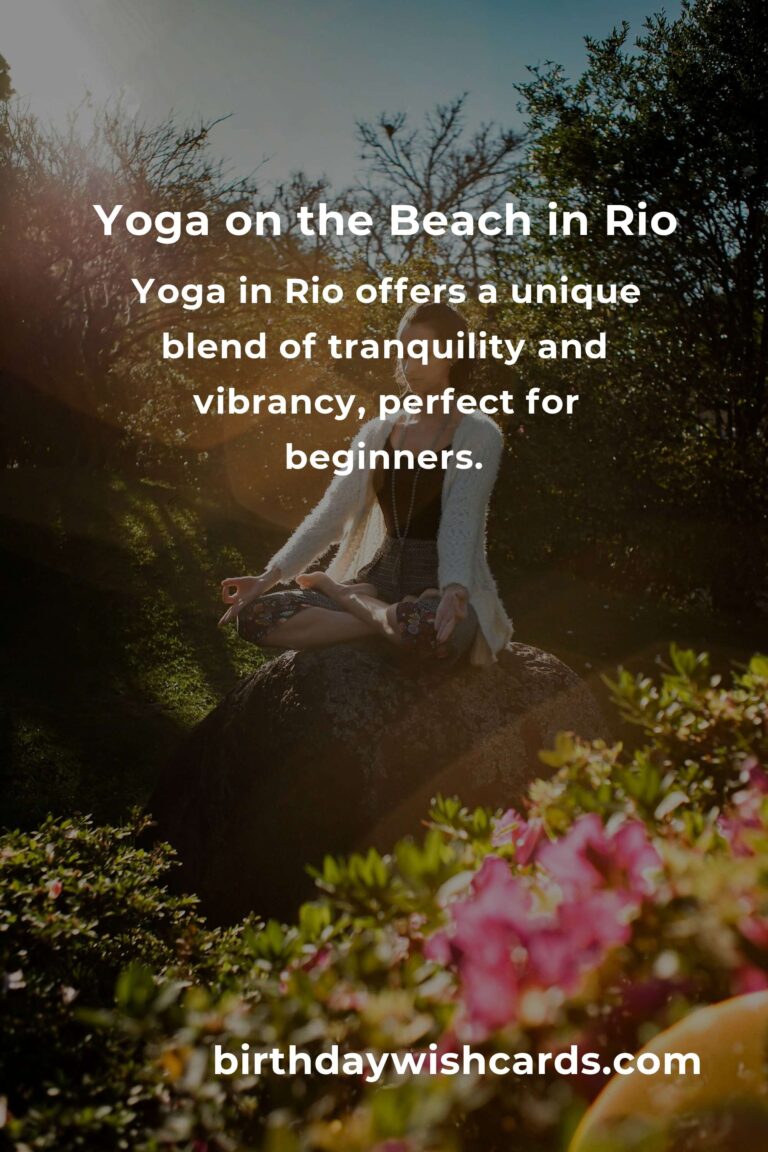 Embrace Tranquility: A Beginner's Guide to Yoga in Rio de Janeiro