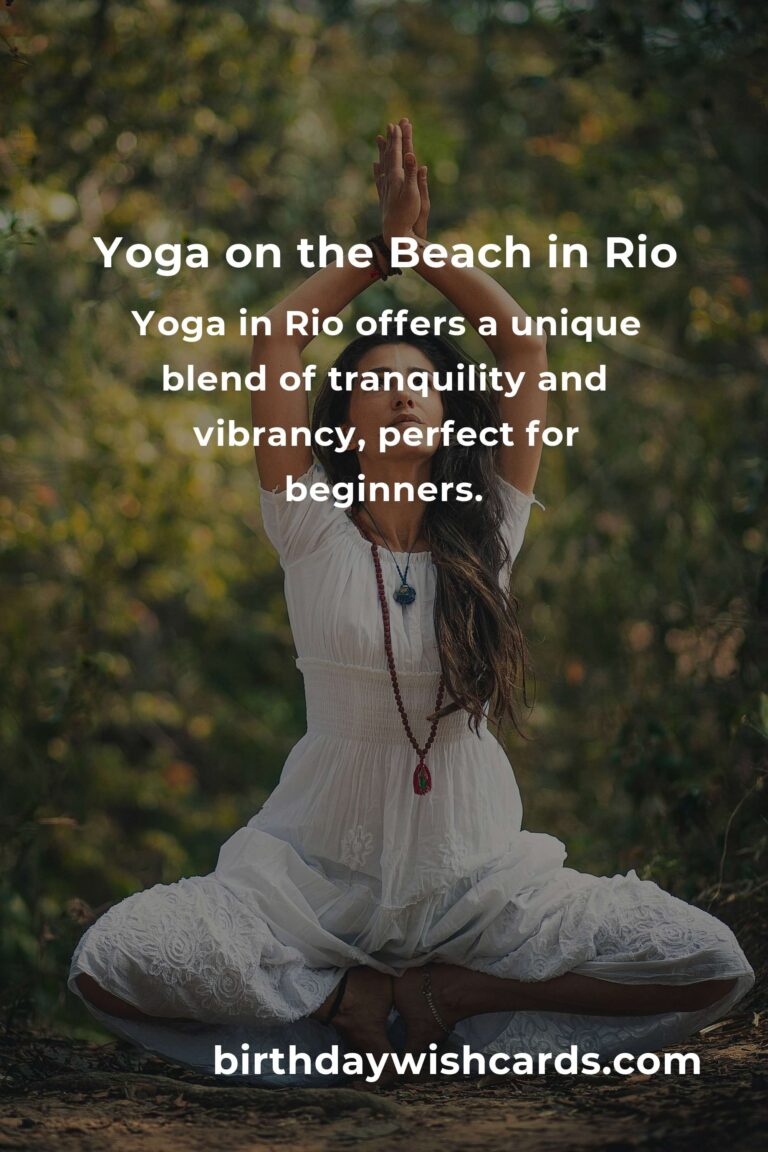 Embrace Tranquility: A Beginner's Guide to Yoga in Rio de Janeiro