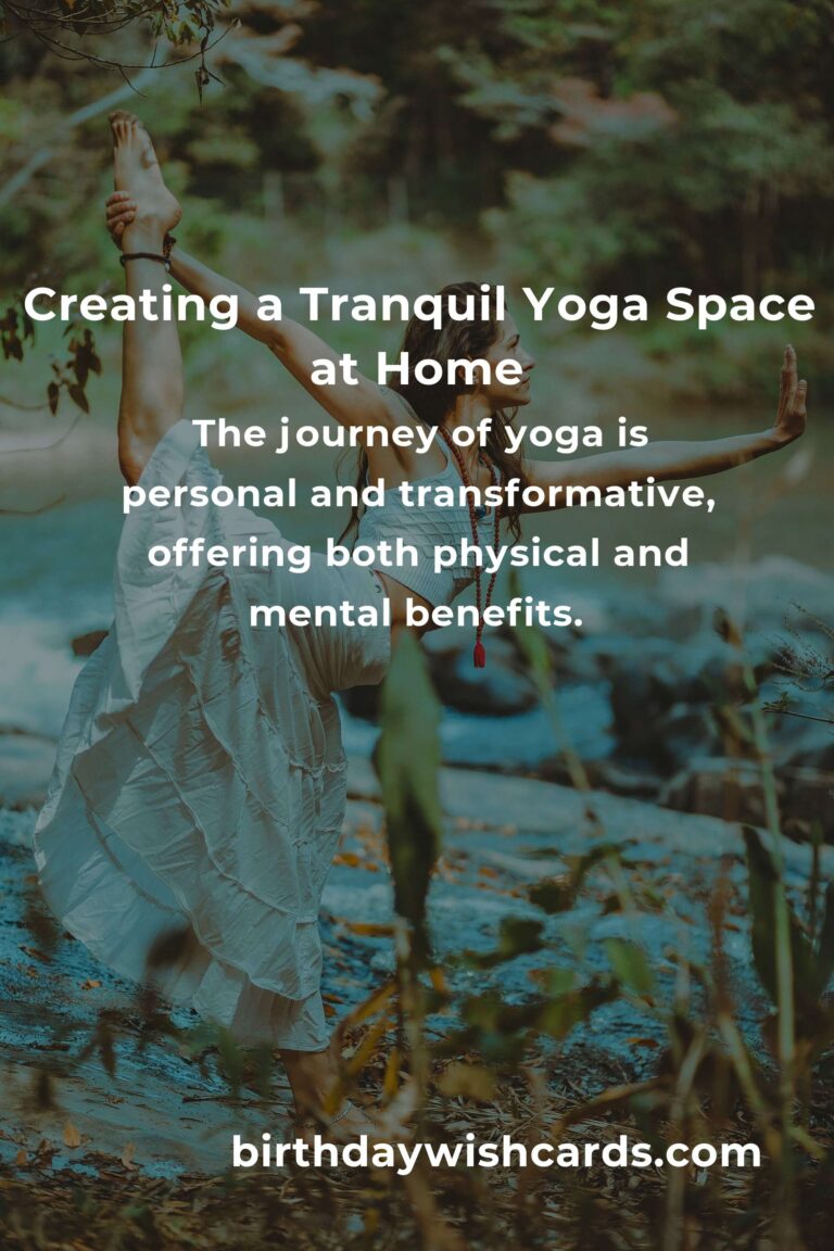Embrace Tranquility: Crafting Your Home Yoga Sanctuary for Beginners