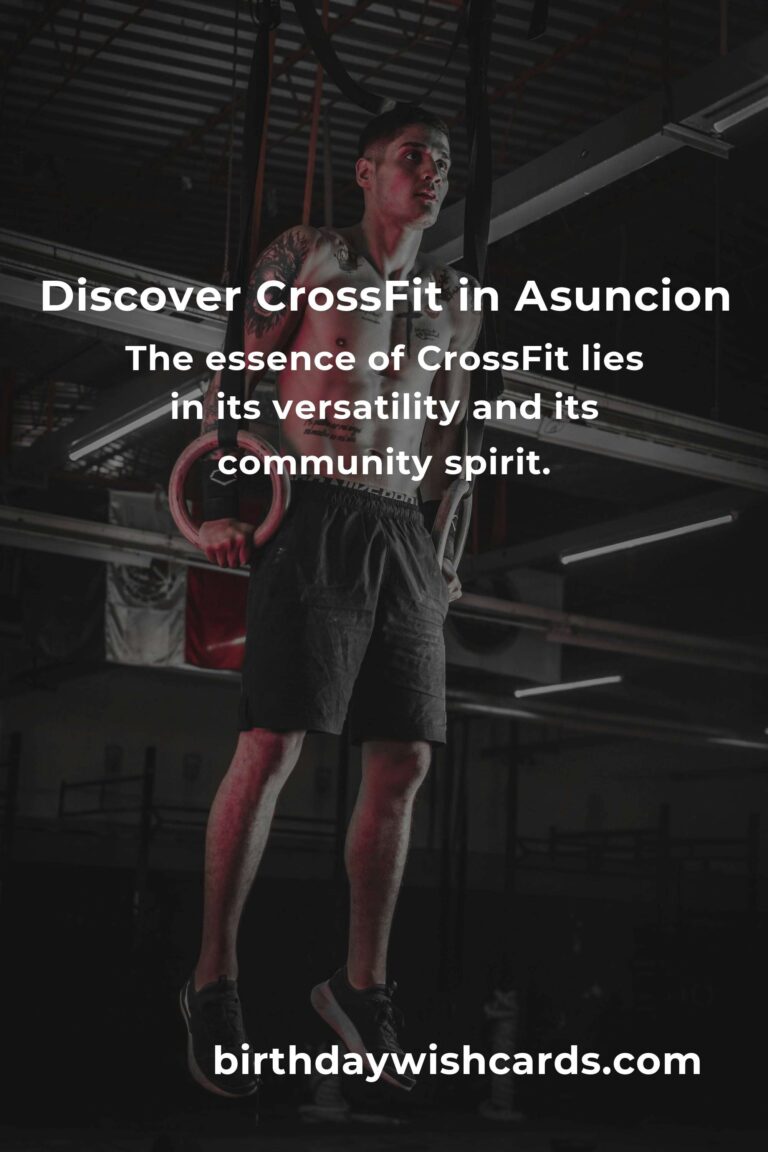 Embrace Your Fitness Journey: A Beginner's Guide to CrossFit in Asuncion