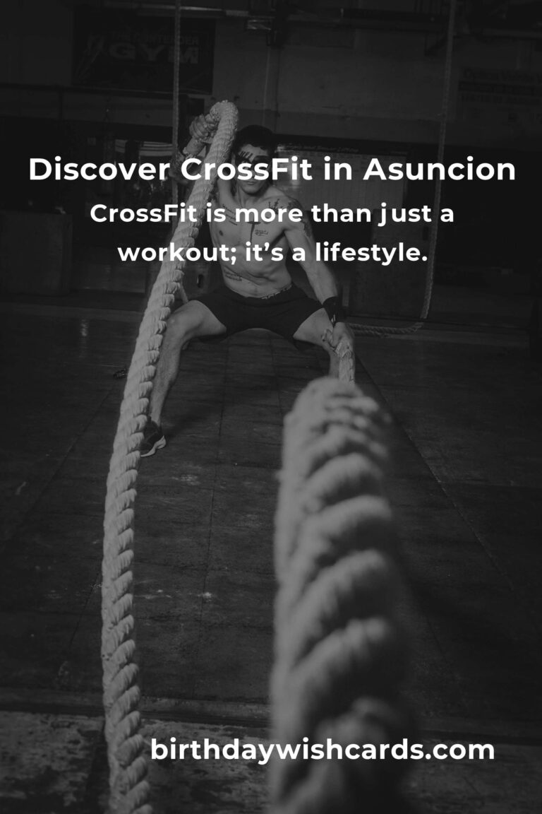 Embrace Your Fitness Journey: A Beginner's Guide to CrossFit in Asuncion