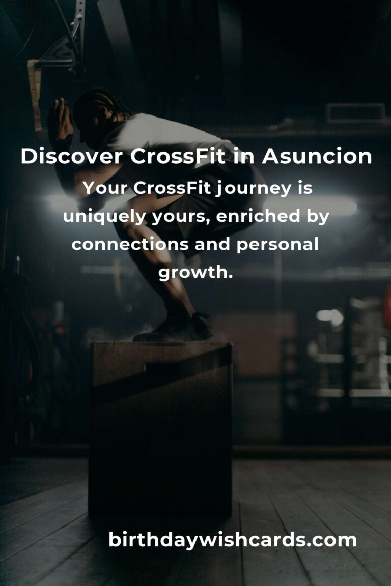 Embrace Your Fitness Journey: A Beginner's Guide to CrossFit in Asuncion