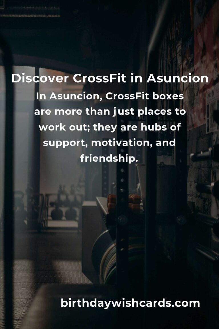 Embrace Your Fitness Journey: A Beginner's Guide to CrossFit in Asuncion