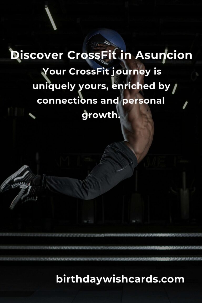 Embrace Your Fitness Journey: A Beginner's Guide to CrossFit in Asuncion
