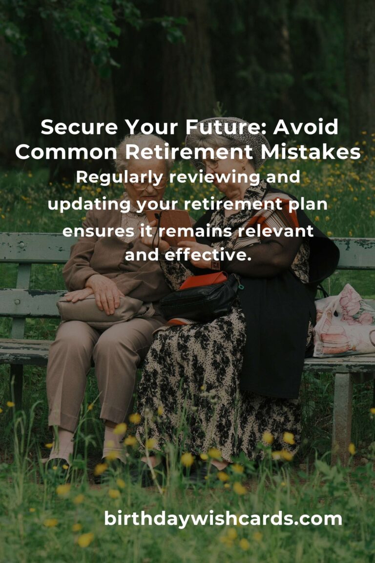 Embrace Your Future: Avoid These Retirement Planning Mistakes in Your 40s