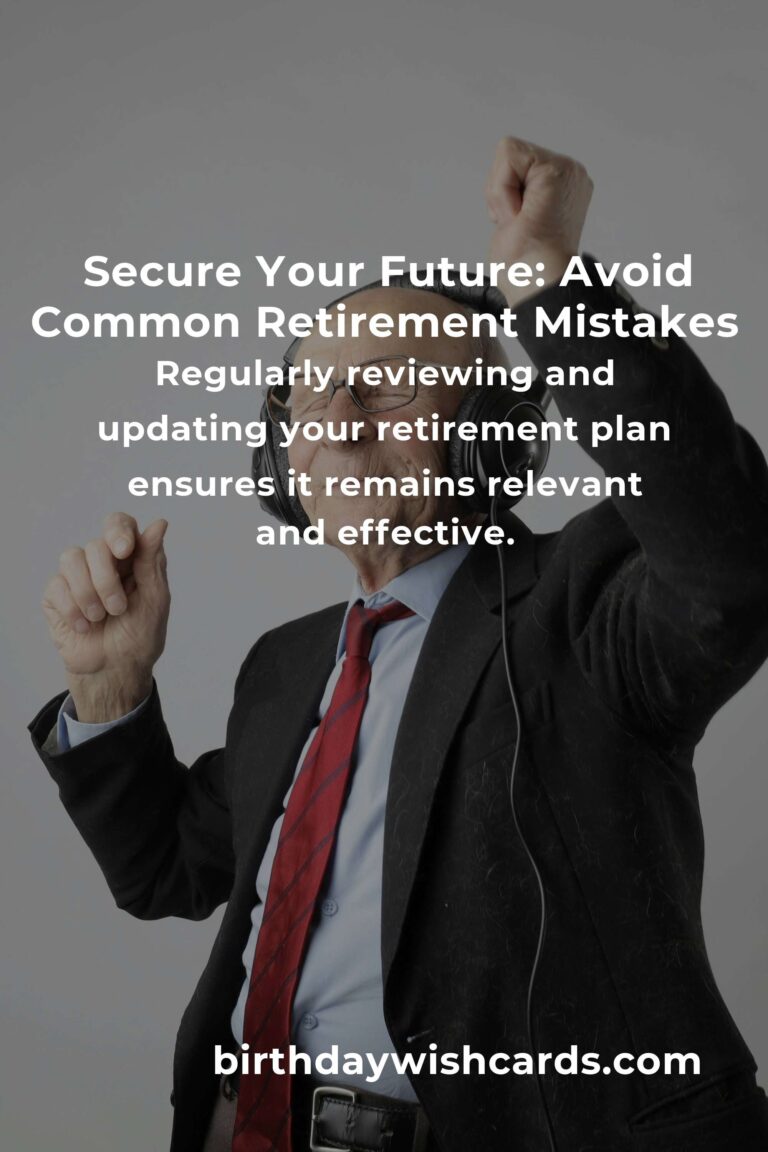 Embrace Your Future: Avoid These Retirement Planning Mistakes in Your 40s