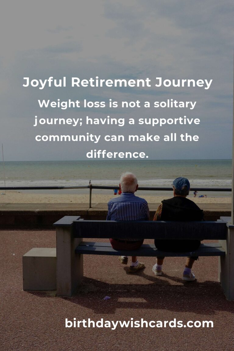 Embrace Your Golden Years: A Heartfelt Guide to Weight Loss for Retirees in 2025