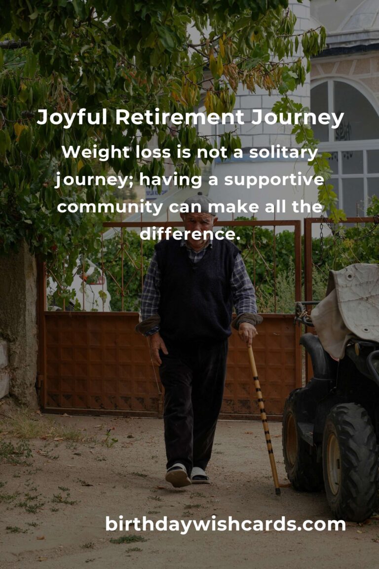 Embrace Your Golden Years: A Heartfelt Guide to Weight Loss for Retirees in 2025