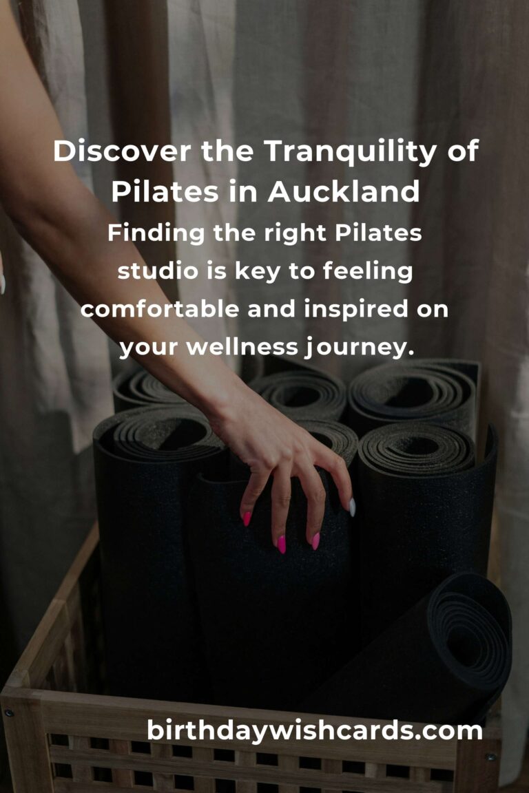 Embrace Your Journey: A Beginner’s Guide to Pilates in Auckland