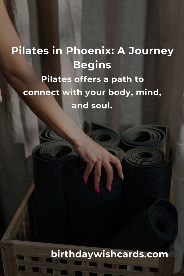Embrace Your Journey: A Beginner's Guide to Pilates in Phoenix