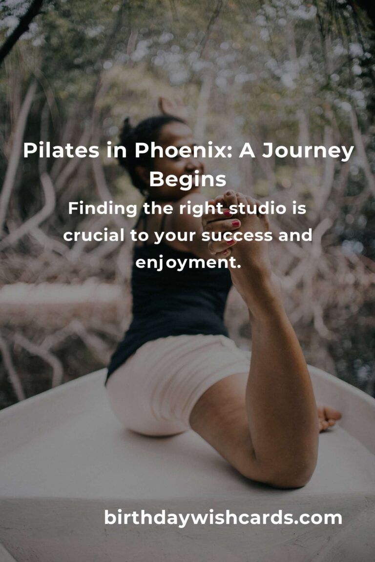 Embrace Your Journey: A Beginner's Guide to Pilates in Phoenix