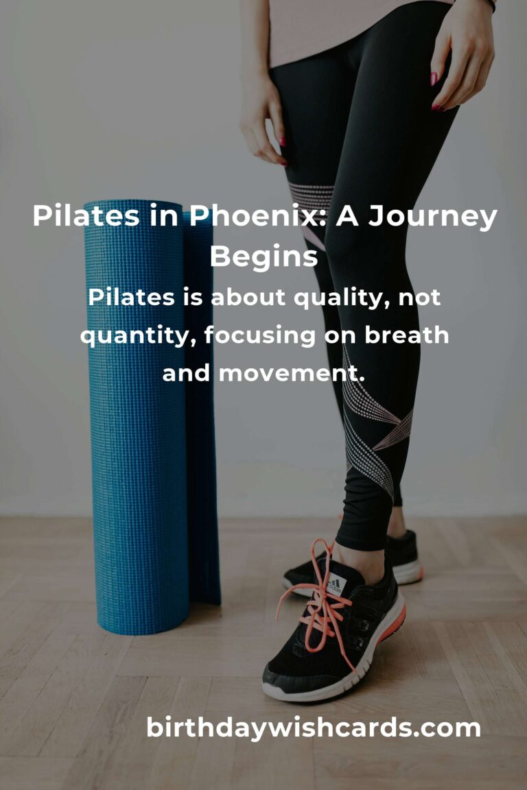 Embrace Your Journey: A Beginner's Guide to Pilates in Phoenix