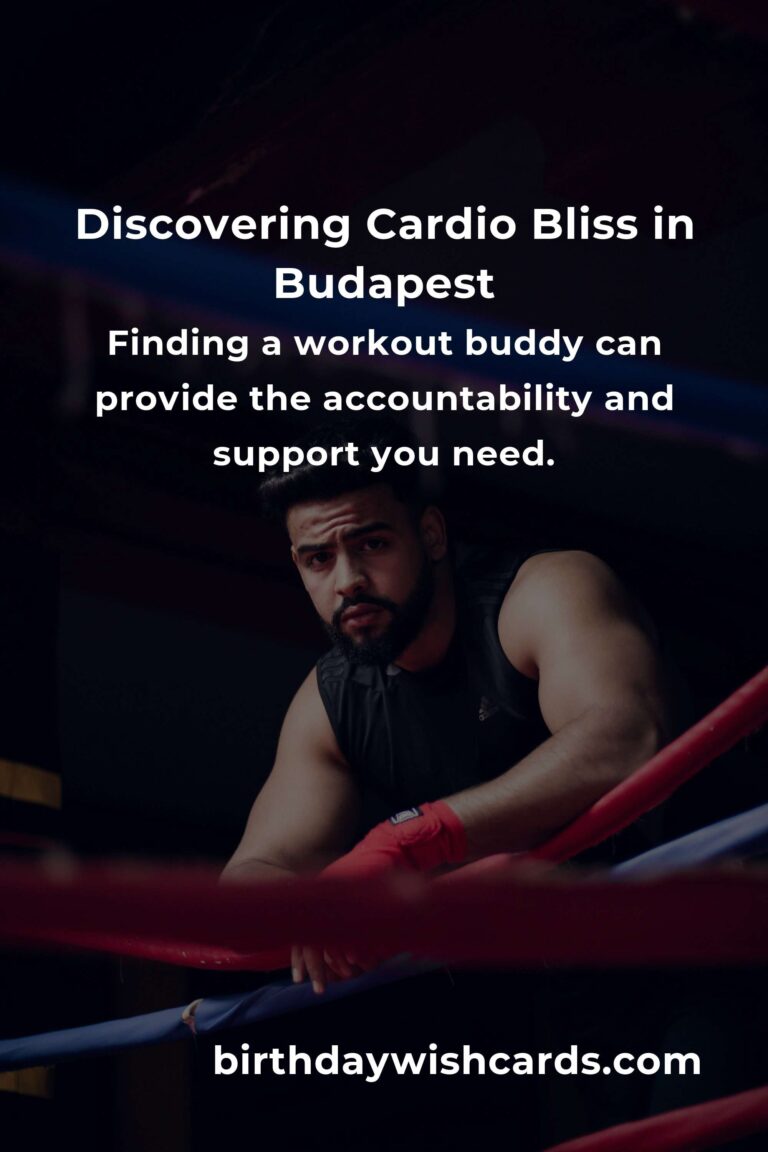 Embrace Your Journey: Beginner's Guide to Cardio Workouts in Budapest