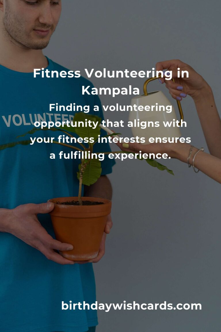Embrace Your Passion: A Fitness Enthusiast's Guide to Volunteering in Kampala