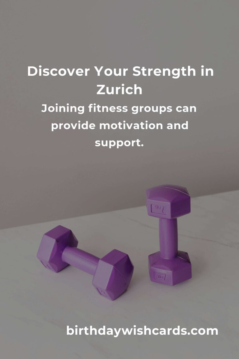 Embrace Your Strength: A Beginner's Guide to Weight Training in Zurich