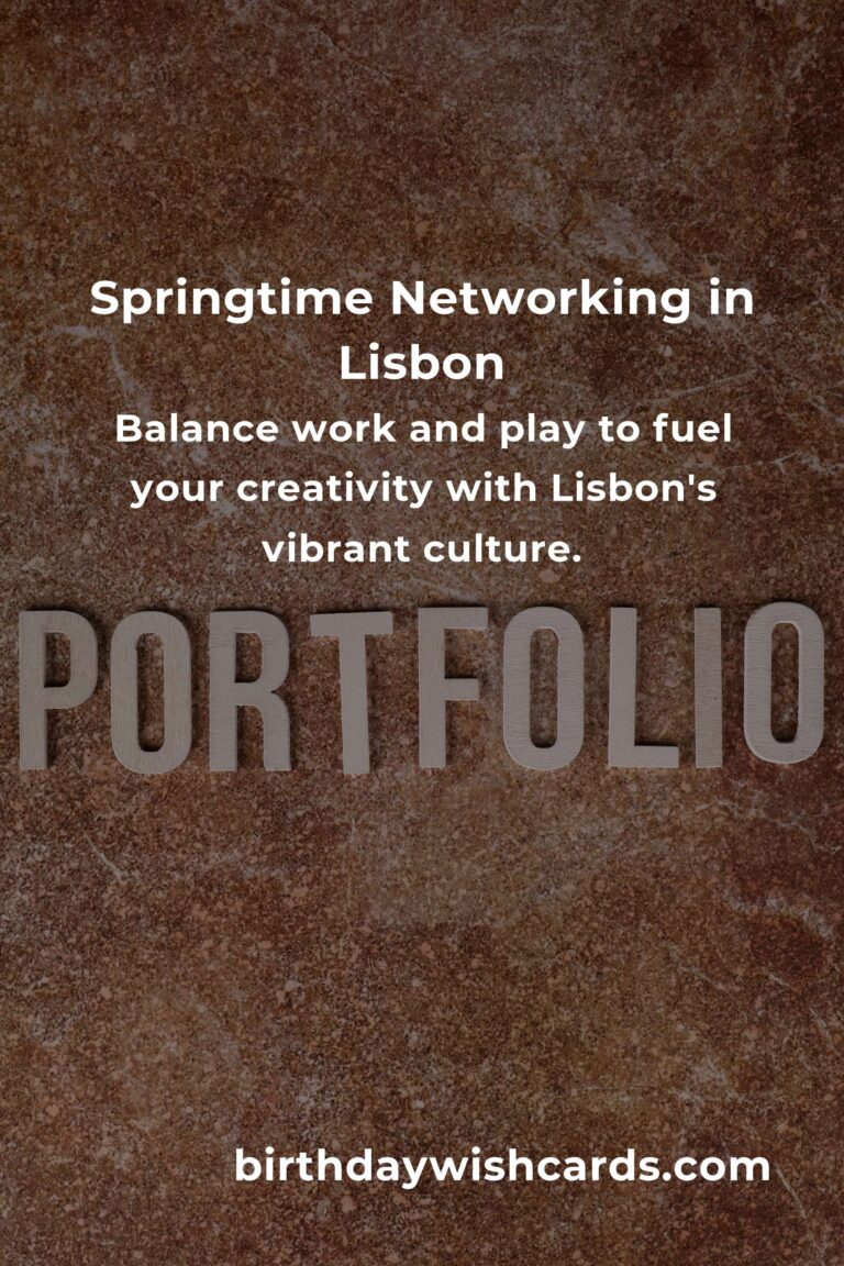 Embrace the Bloom: Best Spring Events in Lisbon for Entrepreneurs