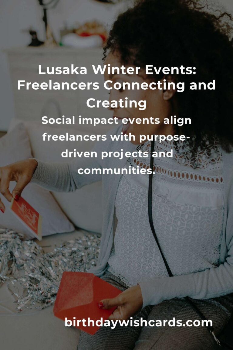 Embrace the Chill: The Best Winter Events in Lusaka for Freelancers Seeking Inspiration and Connection