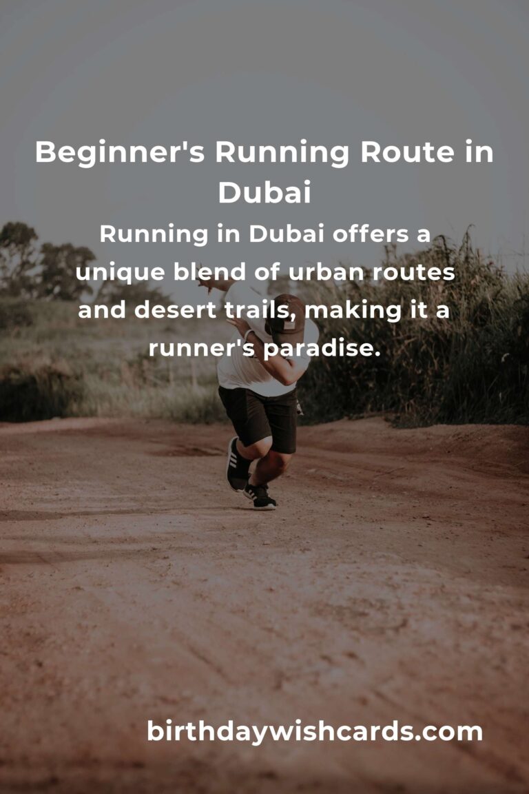 Embrace the Desert Breeze: A Beginner's Guide to Outdoor Running in Dubai