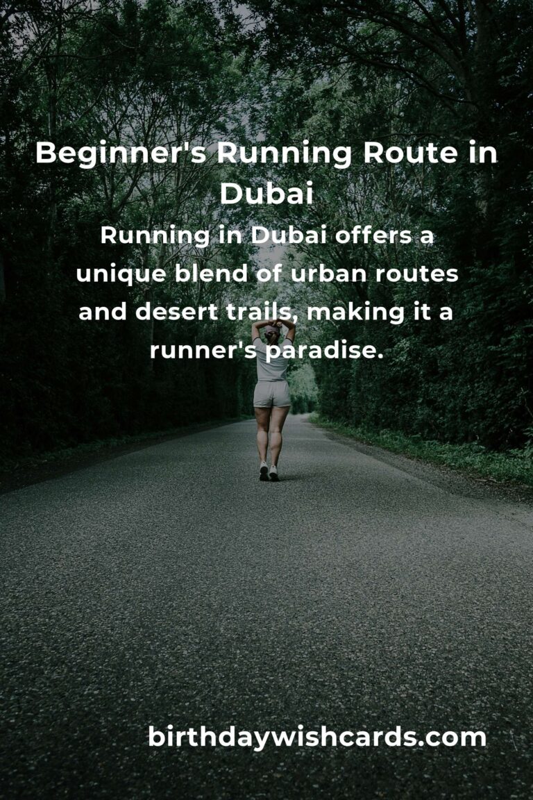 Embrace the Desert Breeze: A Beginner's Guide to Outdoor Running in Dubai