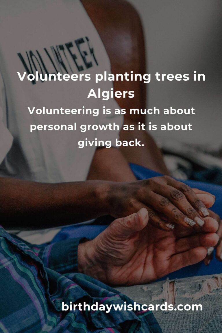 Embrace the Earth: Environmental Volunteering in Algiers for 2025