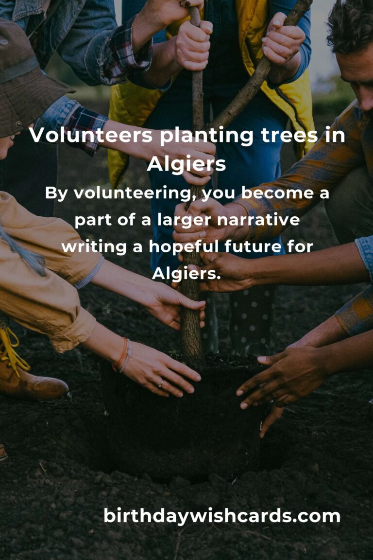 Embrace the Earth: Environmental Volunteering in Algiers for 2025