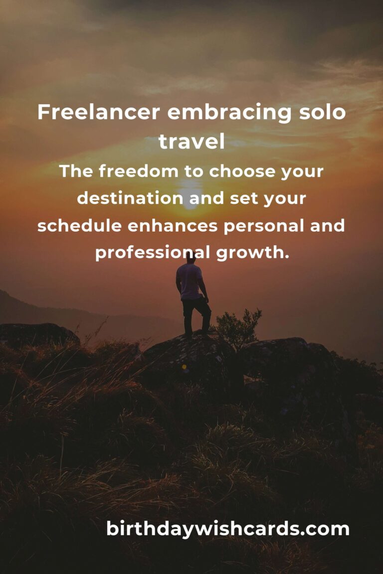 Embrace the Freedom: Solo Travel for Freelancers in 2025