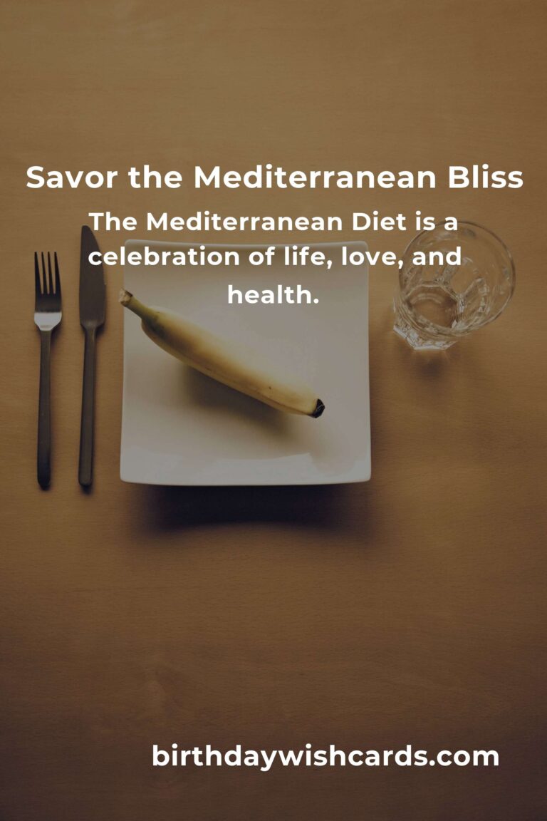 Embrace the Joy of Eating: Discovering the Mediterranean Diet for Food Lovers
