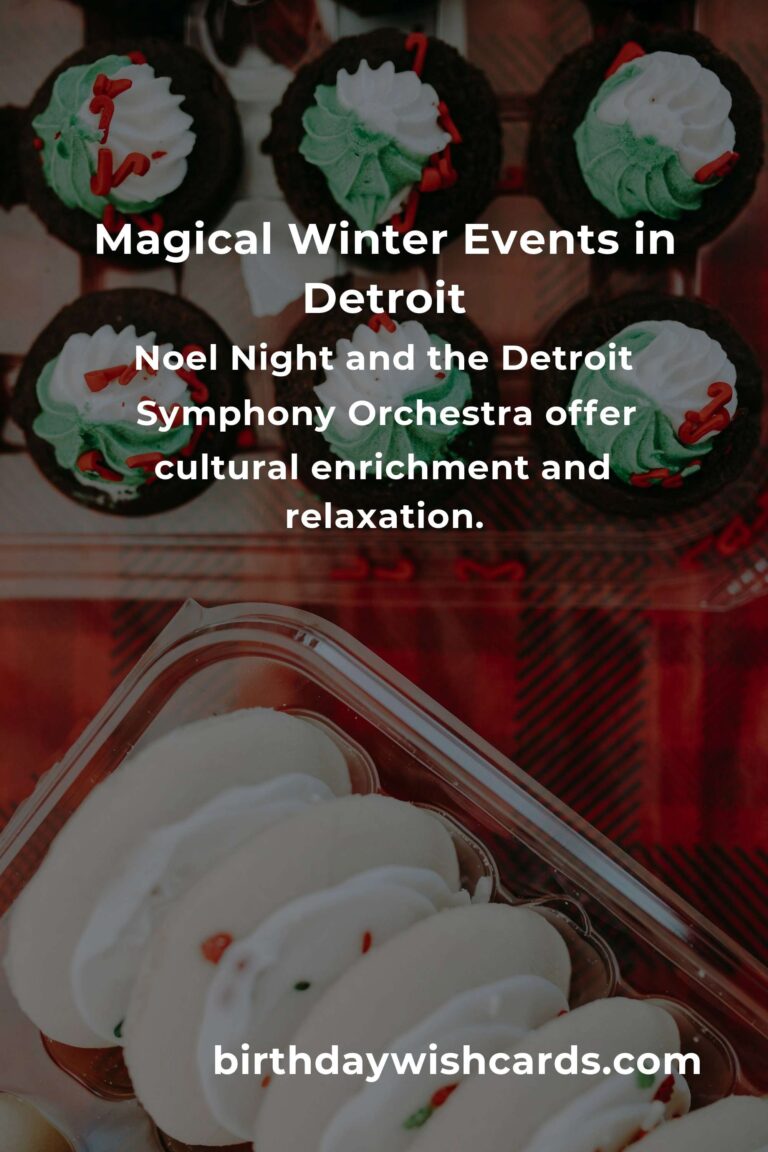 Embrace the Magic: Best Winter Events in Detroit for Working Moms