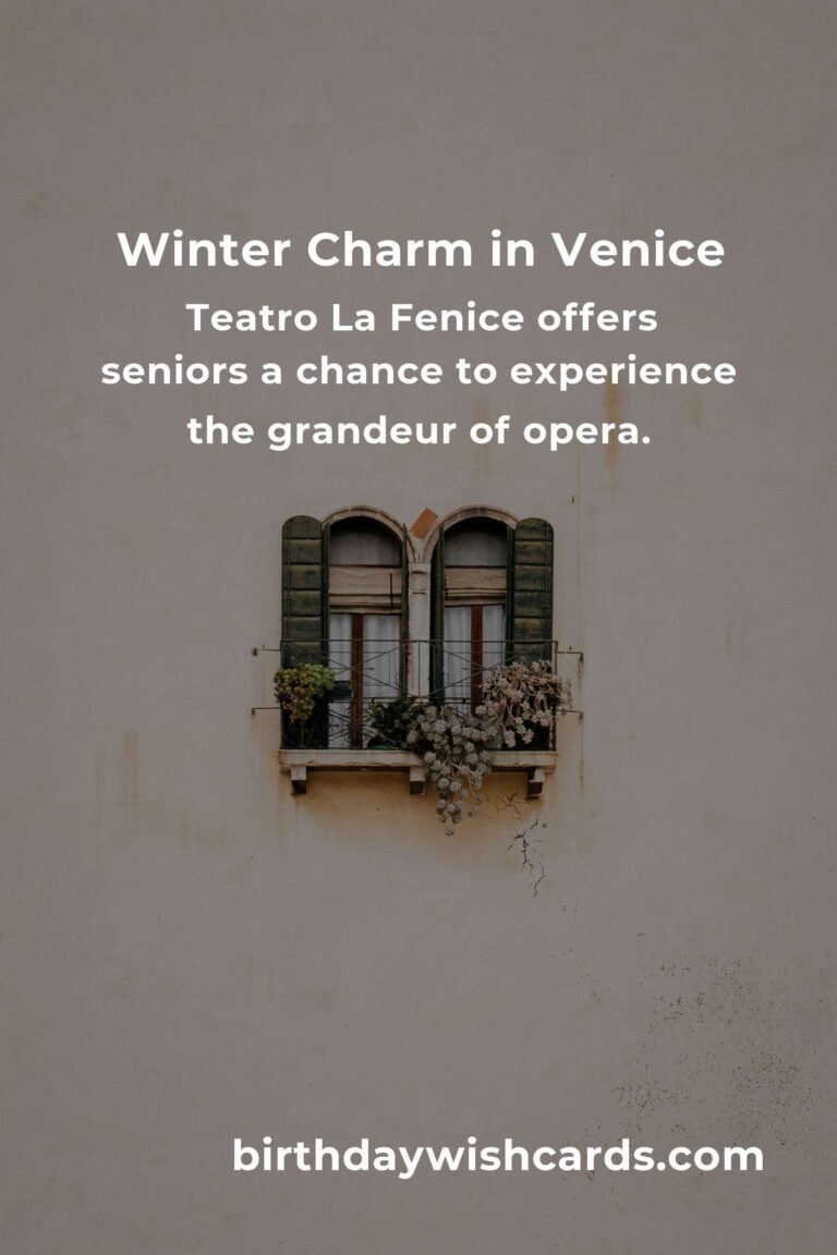 Embrace the Magic: Best Winter Events in Venice for Seniors