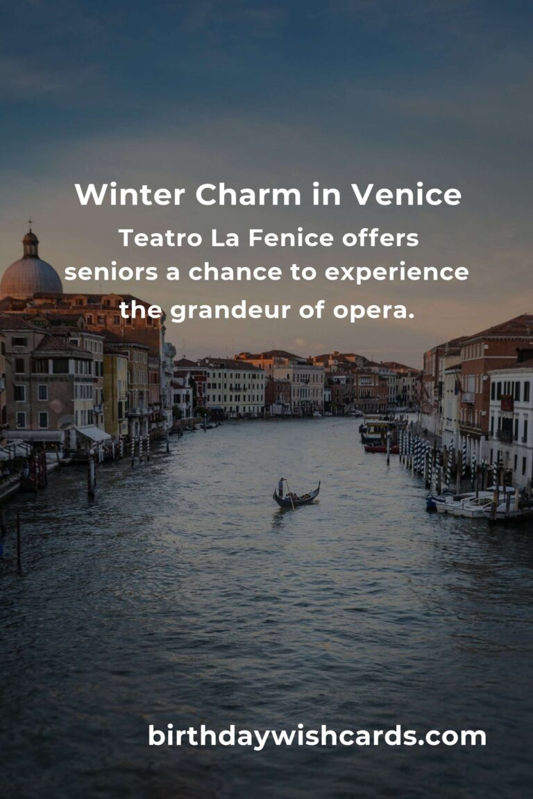 Embrace the Magic: Best Winter Events in Venice for Seniors
